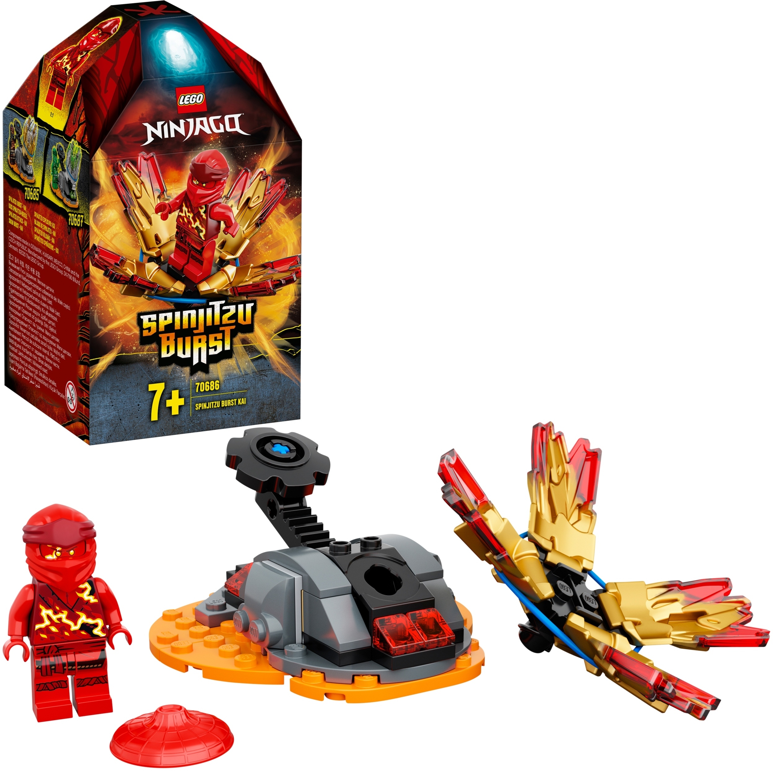 LEGO Ninjago Wybuch Spinjitzu Kai (70686) – Przygotuj się na ekscytującą przygodę!