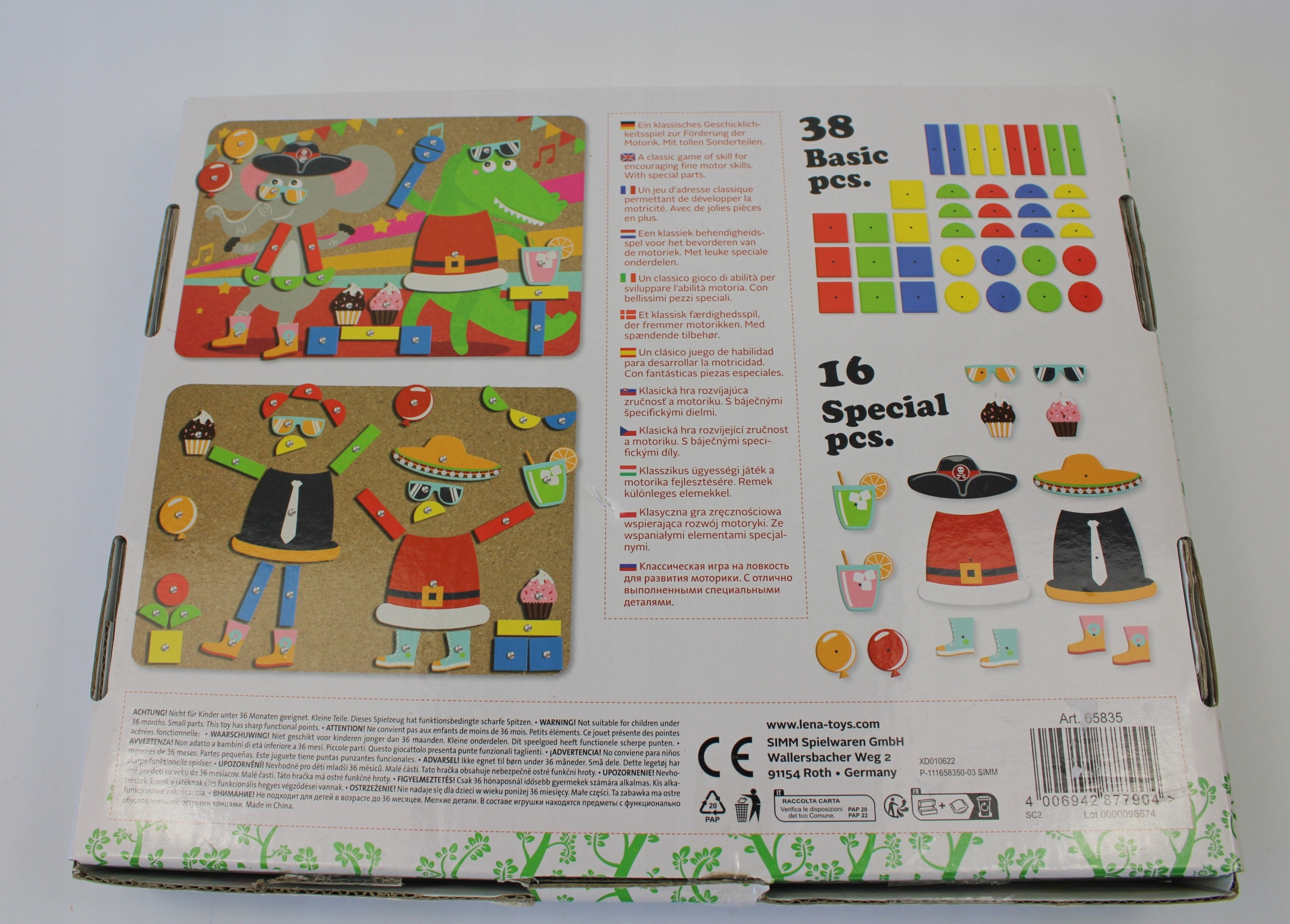 Wymiary tablicy korkowej: 27 x 20,5 cm