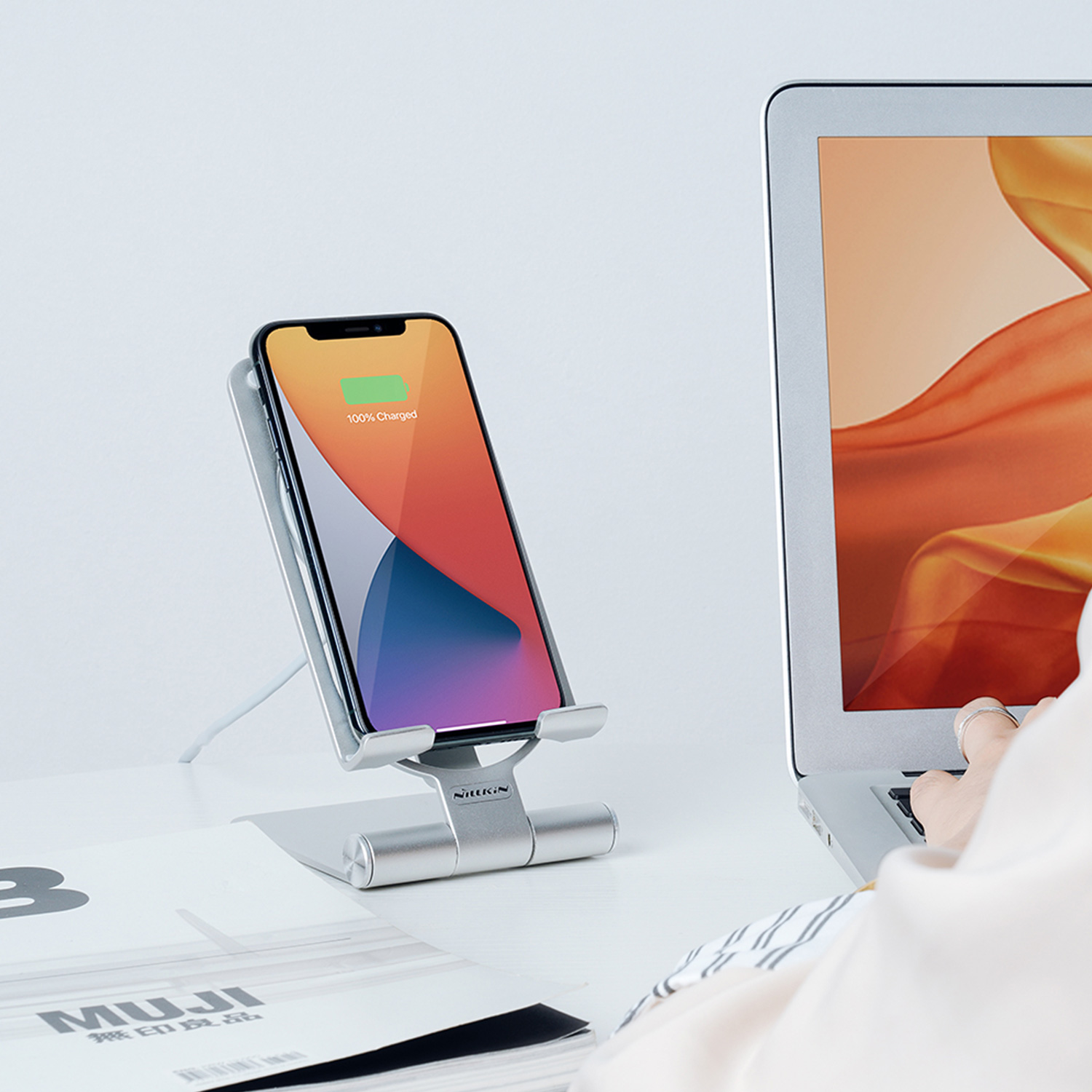 Ładowarka Nillkin PowerHold Mini - Specyfikacja: Uchwyt podstawka Nillkin Powerhold Mini