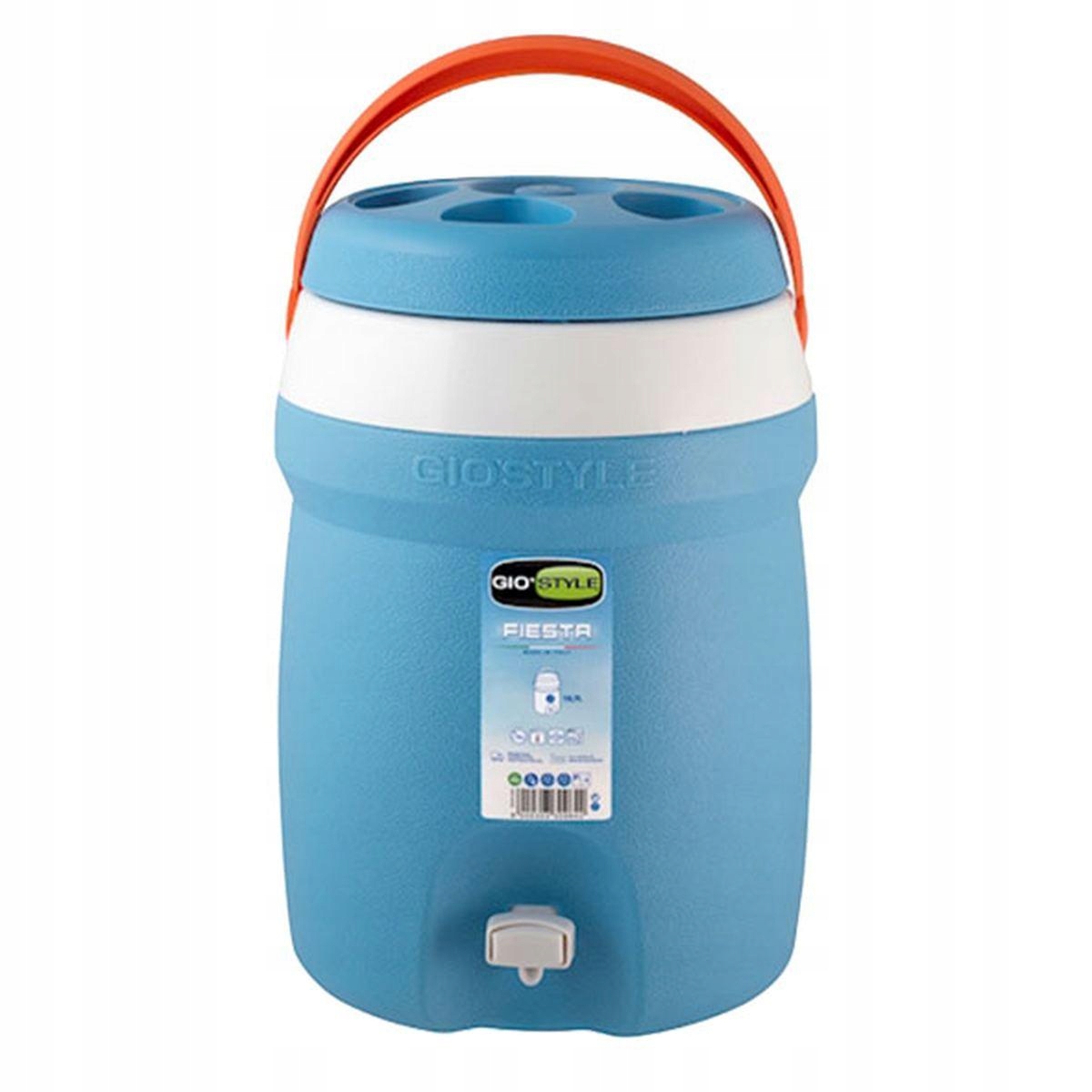 Termos 10 75L Fiesta 10 niebiesko-pomarańczowy – Idealny do napojów