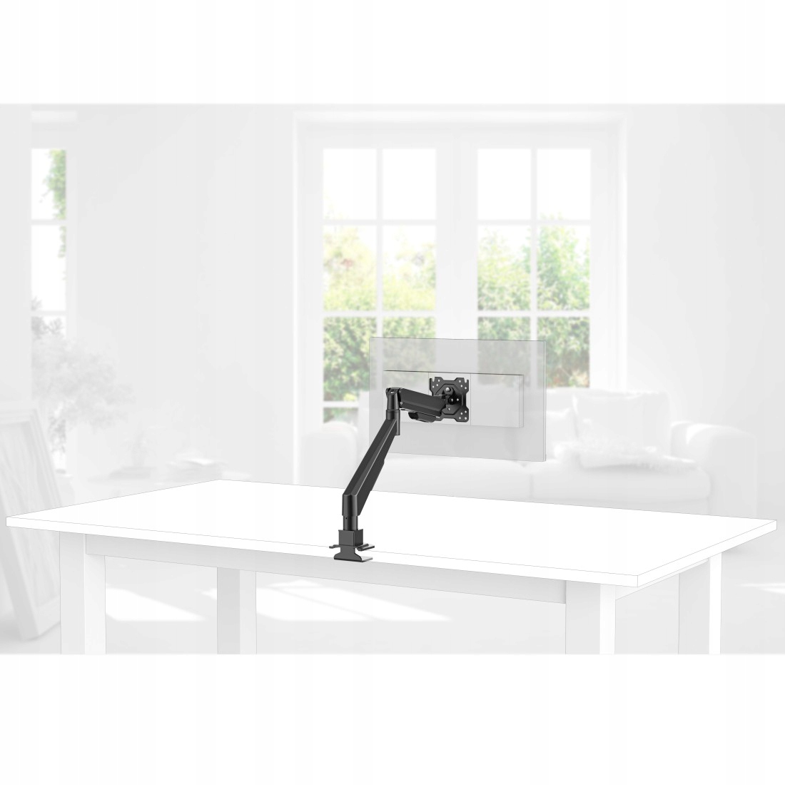 Uchwyt do monitora sprężyna gazowa Hama 002209050000 – Ergonomia i wygoda w pracy