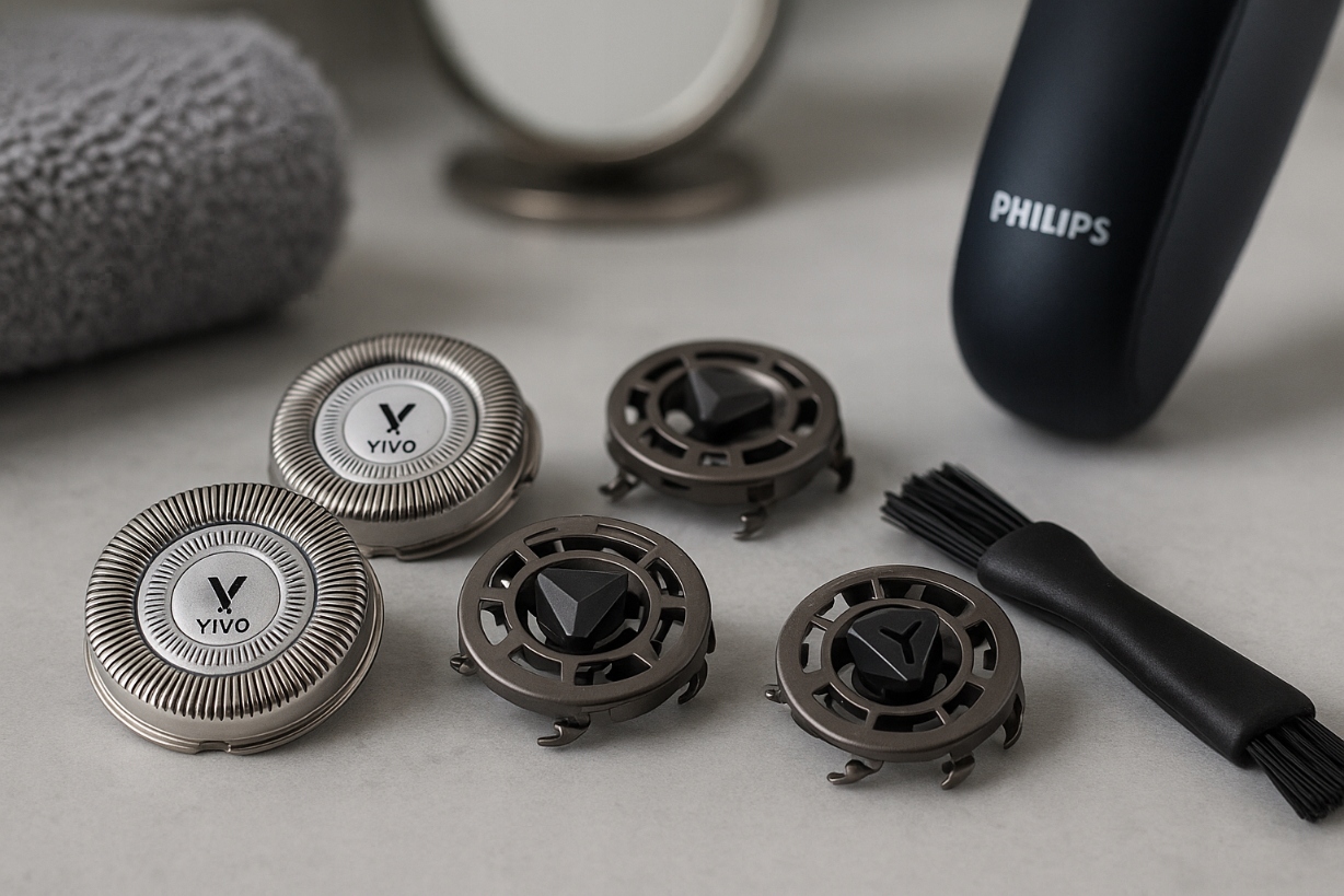 Zestaw głowic ostrzy YIVO – Precyzyjne i komfortowe golenie