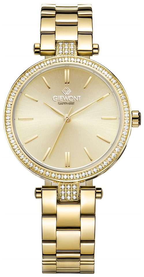 Zegarek Damski Giewont Sapphire Złoty GW9890-B2 – Elegancja na każdą okazję