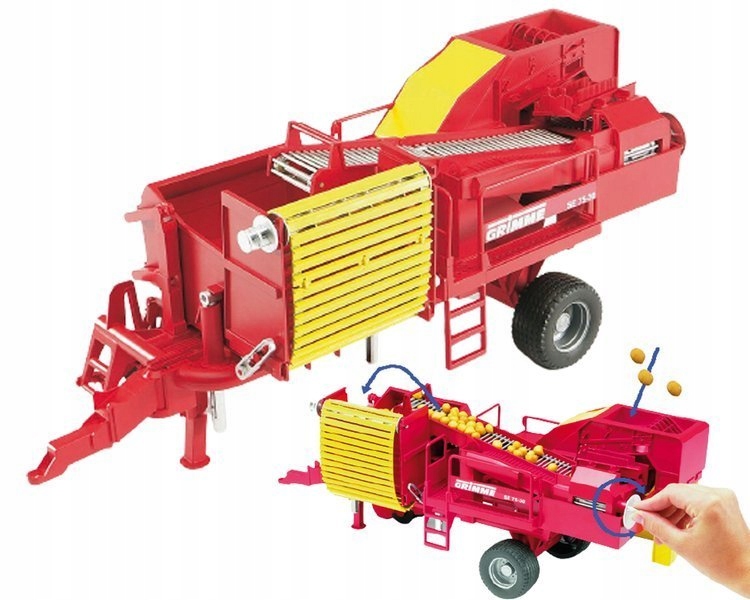 Zestaw zawiera imitacje ziemniaków – 80 sztuk w komplecie