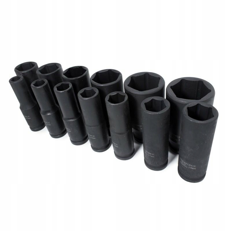 Zestaw rozmiarów nasadek od 10 do 32 mm