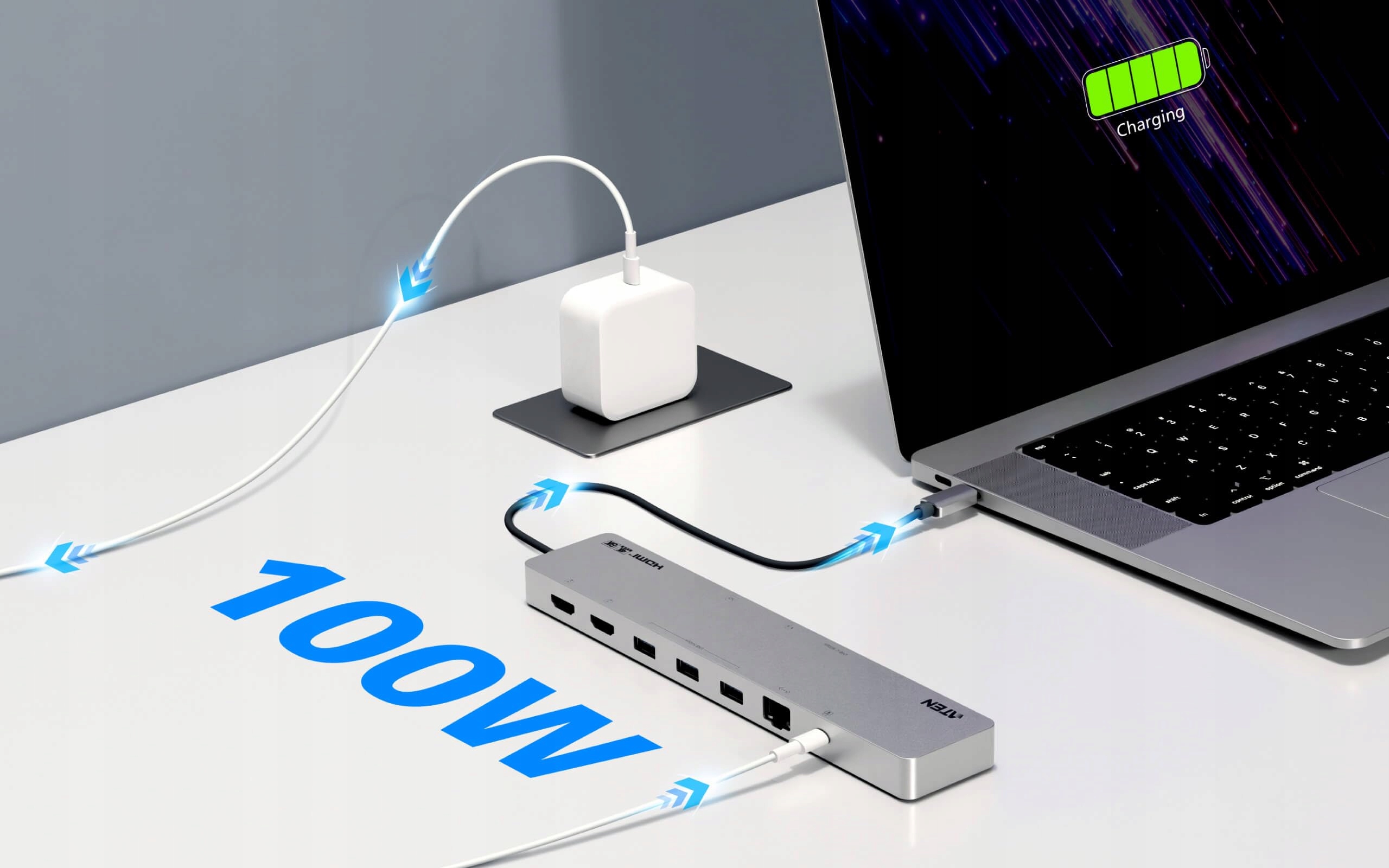 USB-C Power Delivery 3.0 – Ładowanie do 100 W