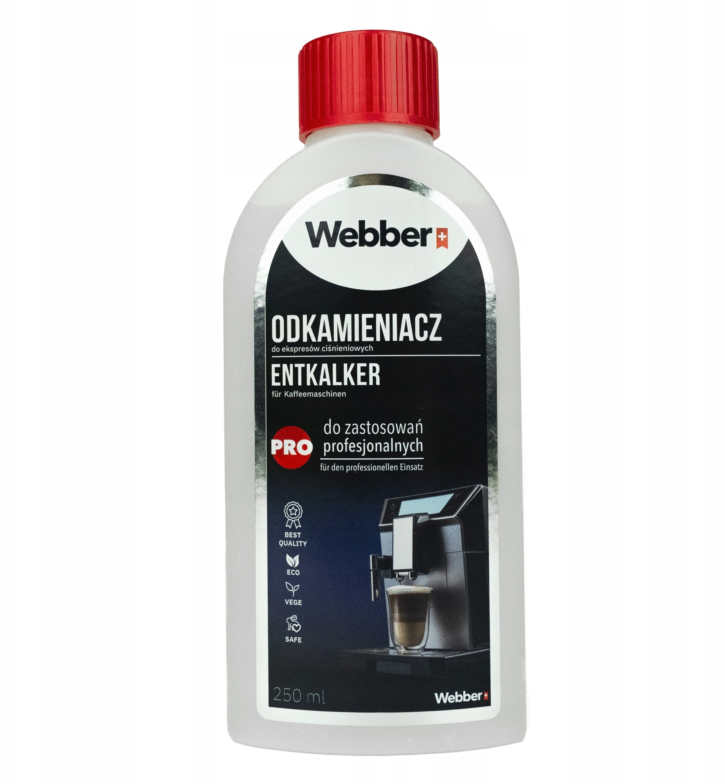 Odkamieniacz do ekspresu Webber 250ml – Idealne rozwiązanie dla miłośników kawy