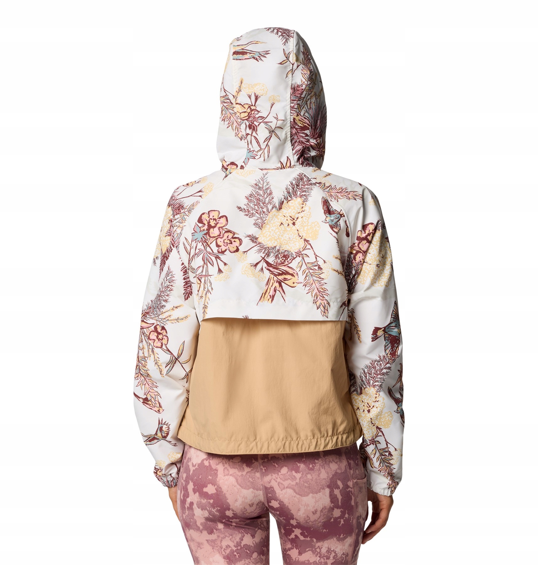 Kurtka wiatrówka damska Columbia Spire Valley Printed Windbreaker – Styl i ochrona w jednym