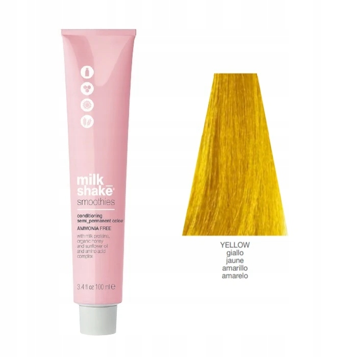 Milk Shake Smoothies – Półtrwała farba do włosów w odcieniu żółtym