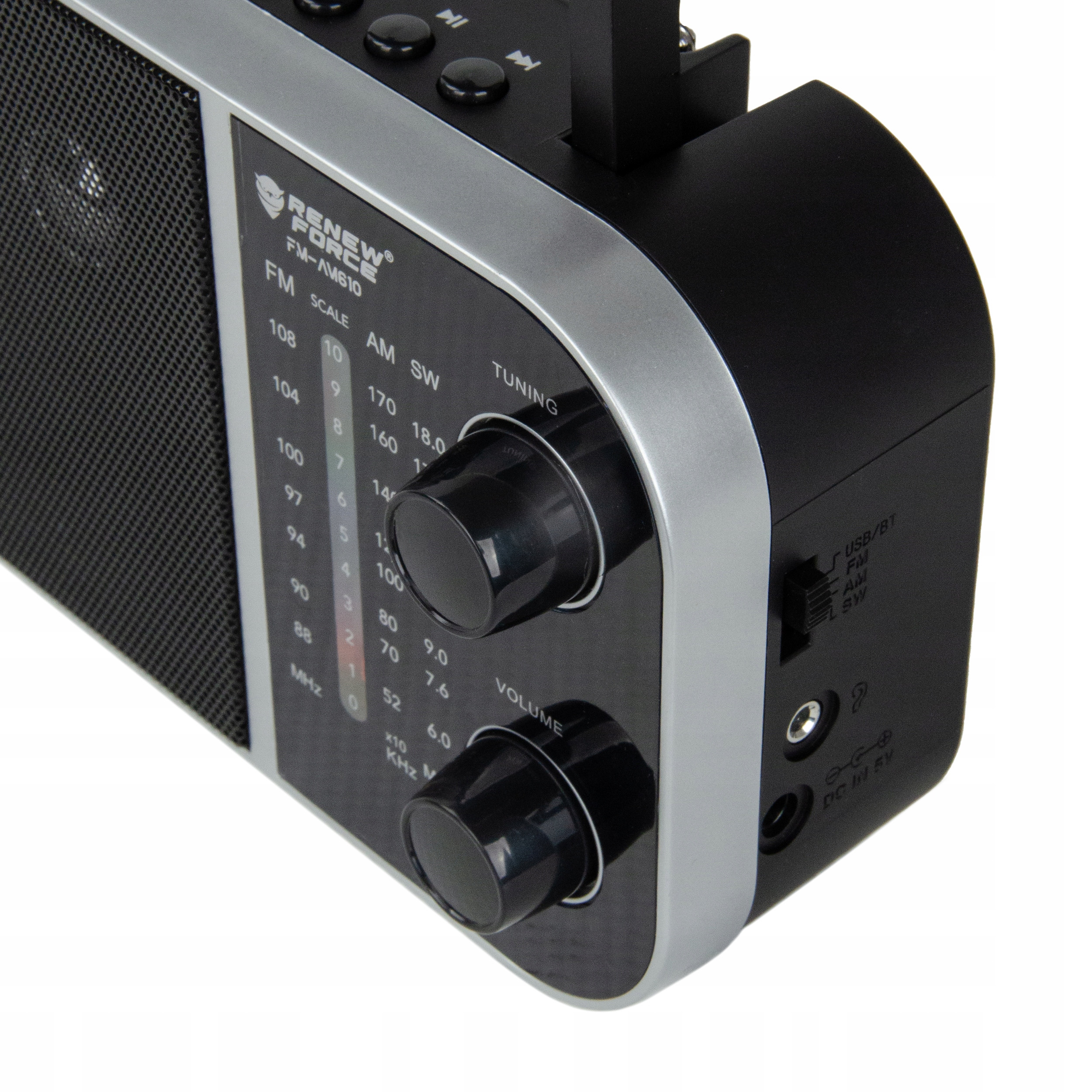 RADIO AM FM NA BATERIE PRZENOŚNE FM-AM610 – Idealne do każdego wnętrza