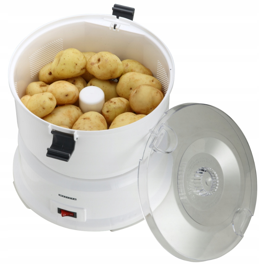 Wydajność obieraczki – do 1 kg ziemniaków w 2-4 minuty