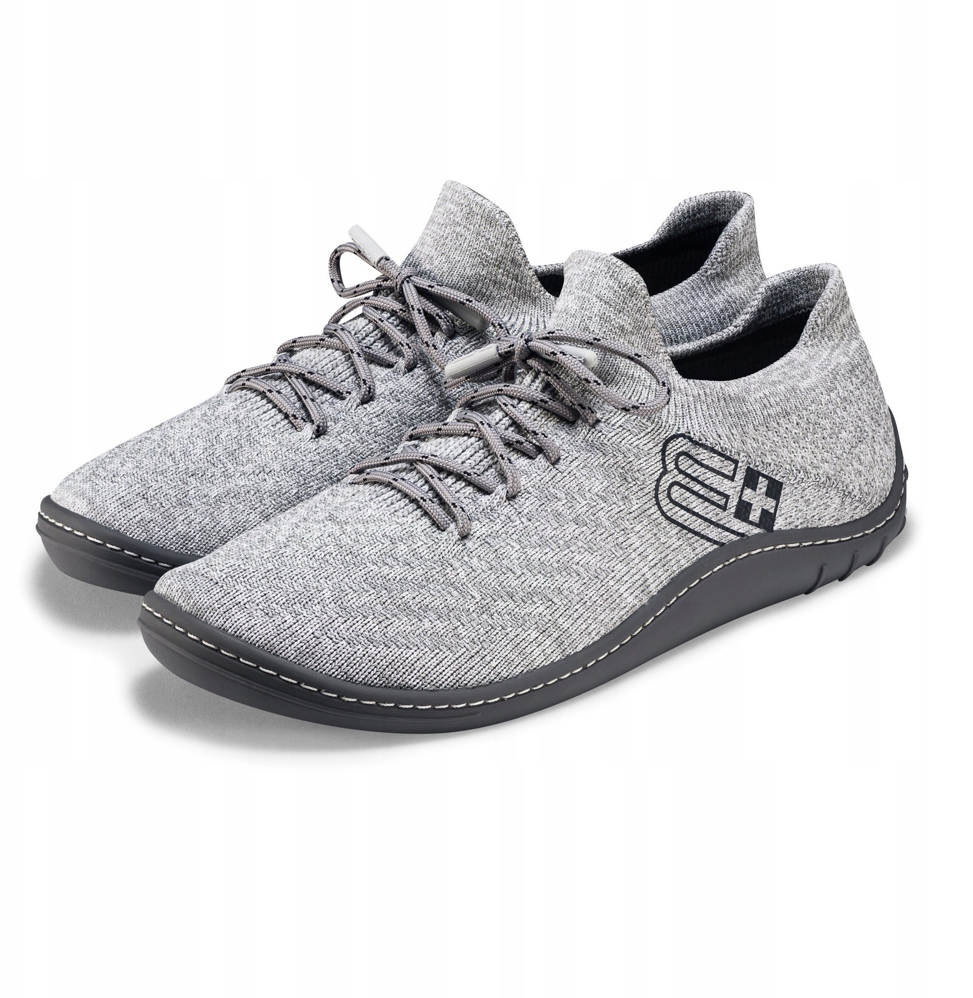 Buty damskie Brubeck Barefoot Merino – Komfort i styl w jasnoszarym/grafitowym