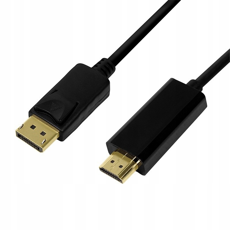 Złącza: DisplayPort męski i HDMI Typ A męski