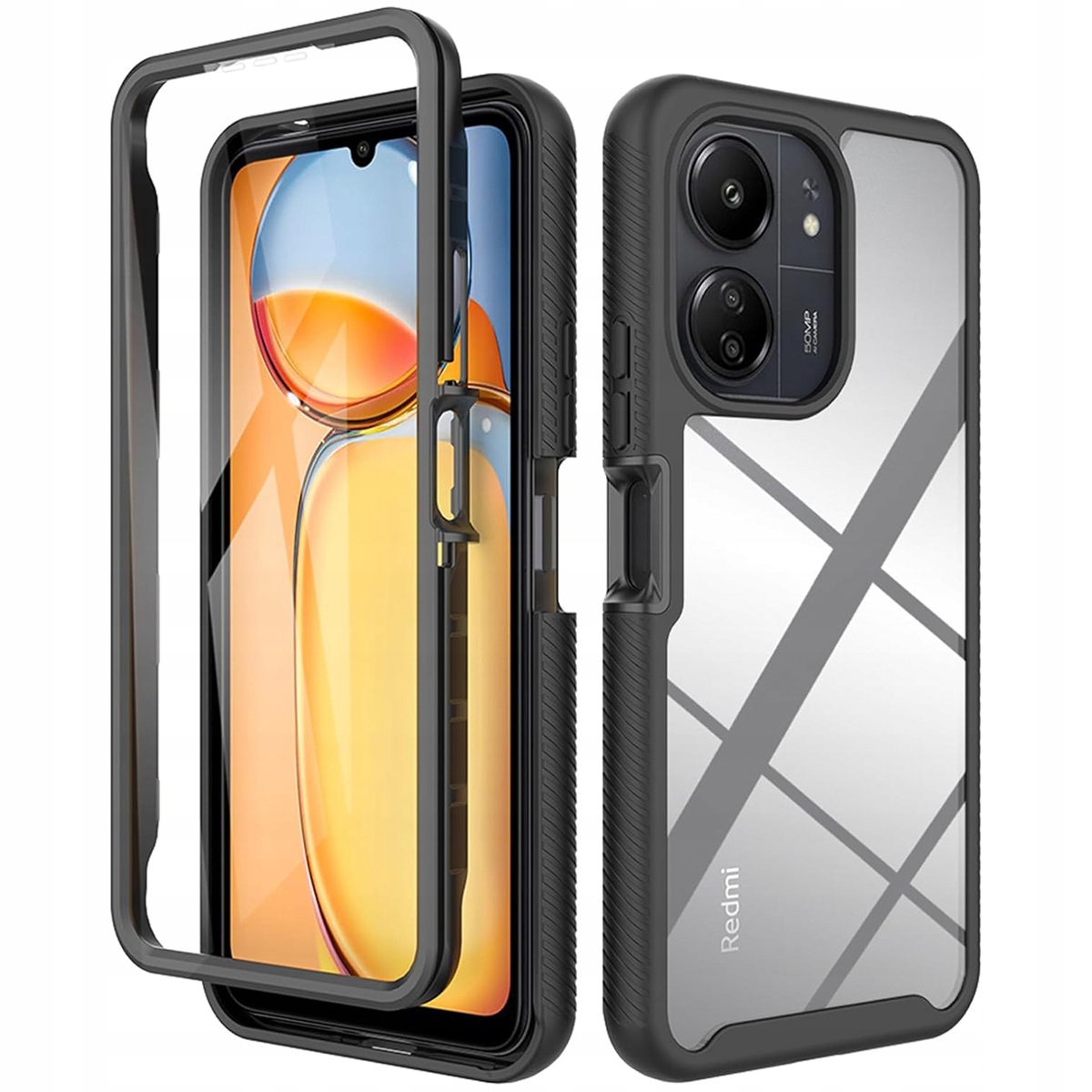 Etui pancerne 360 Supero do Xiaomi Redmi 13C/POCO C65 – Kompleksowa ochrona dla Twojego telefonu