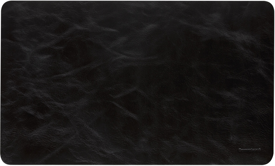 Dbramante1928 Copenhagen - Elegancka podkładka na biurko w kolorze czarnym