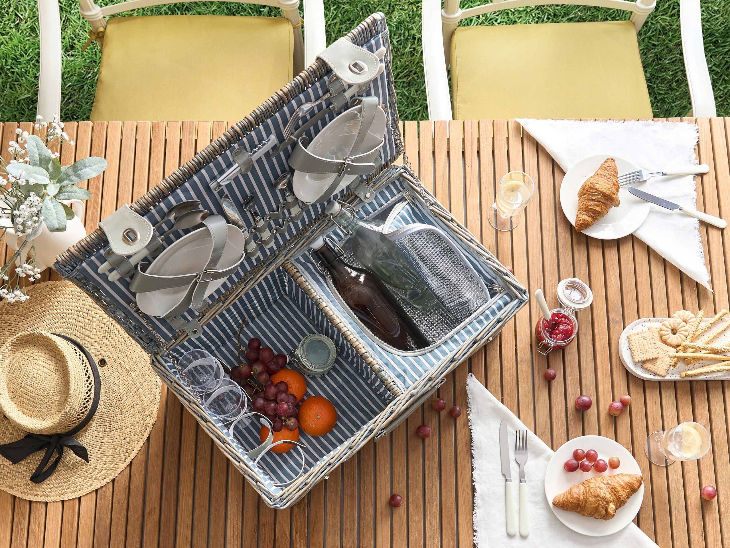 Wymiary kosza piknikowego FIGUE – Przestronność i funkcjonalność