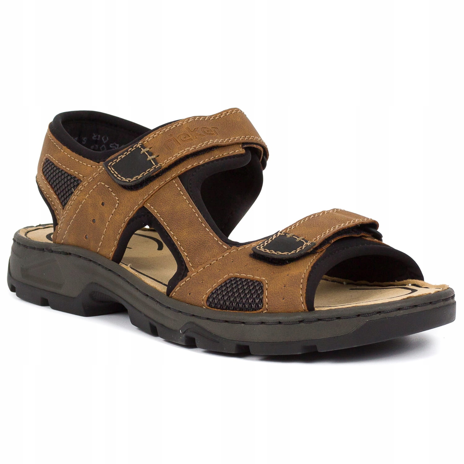 Sandały męskie Rieker 26156-25 brąz – Komfort i styl na lato