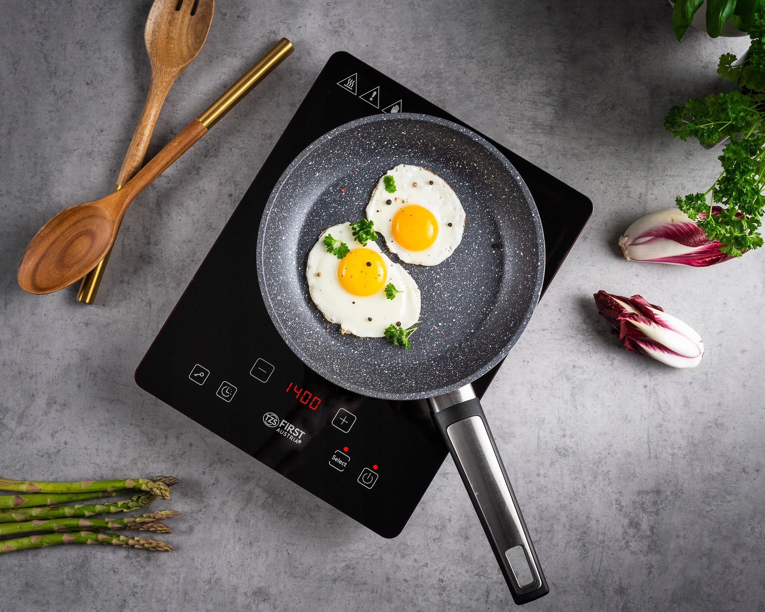 Szybkie nagrzewanie i efektywność – Wydajność dzięki szklanej powierzchni