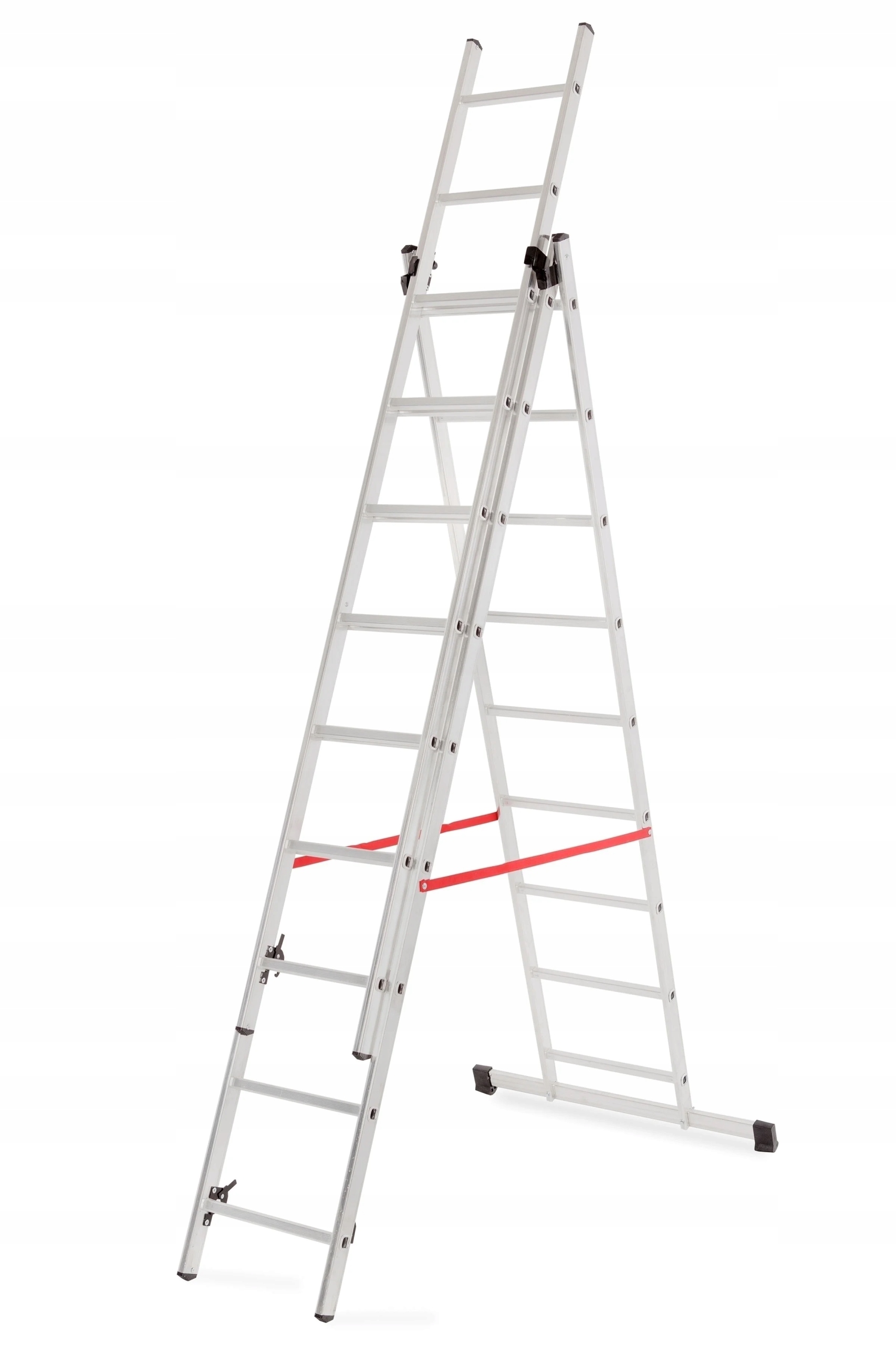 Drabina aluminiowa AWTOOLS BASIC 3x10 stopni – Lekka i wytrzymała