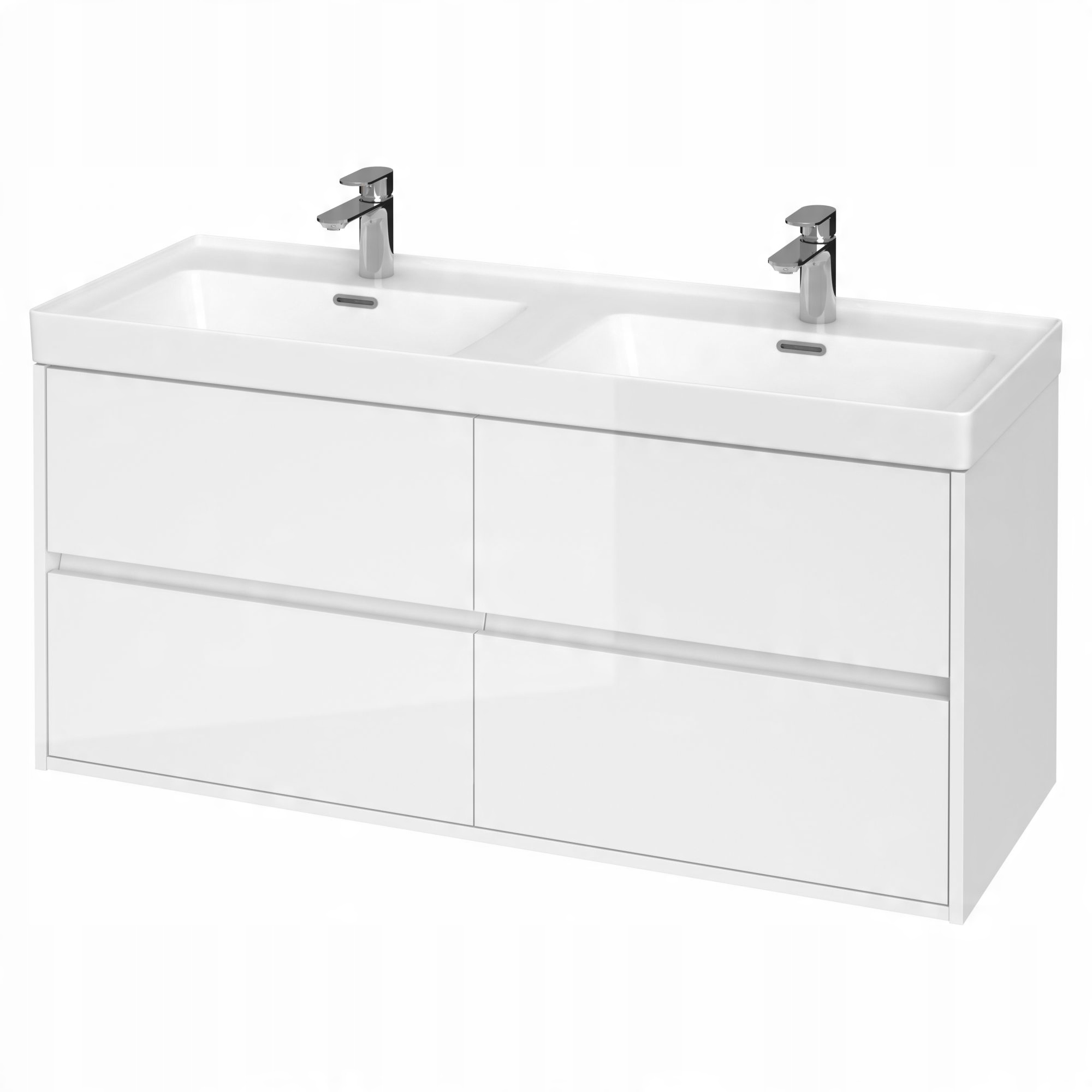 Cersanit S801-323 SET B284 CREA 120 BIAŁY ZMONT – Elegancka szafka z umywalką