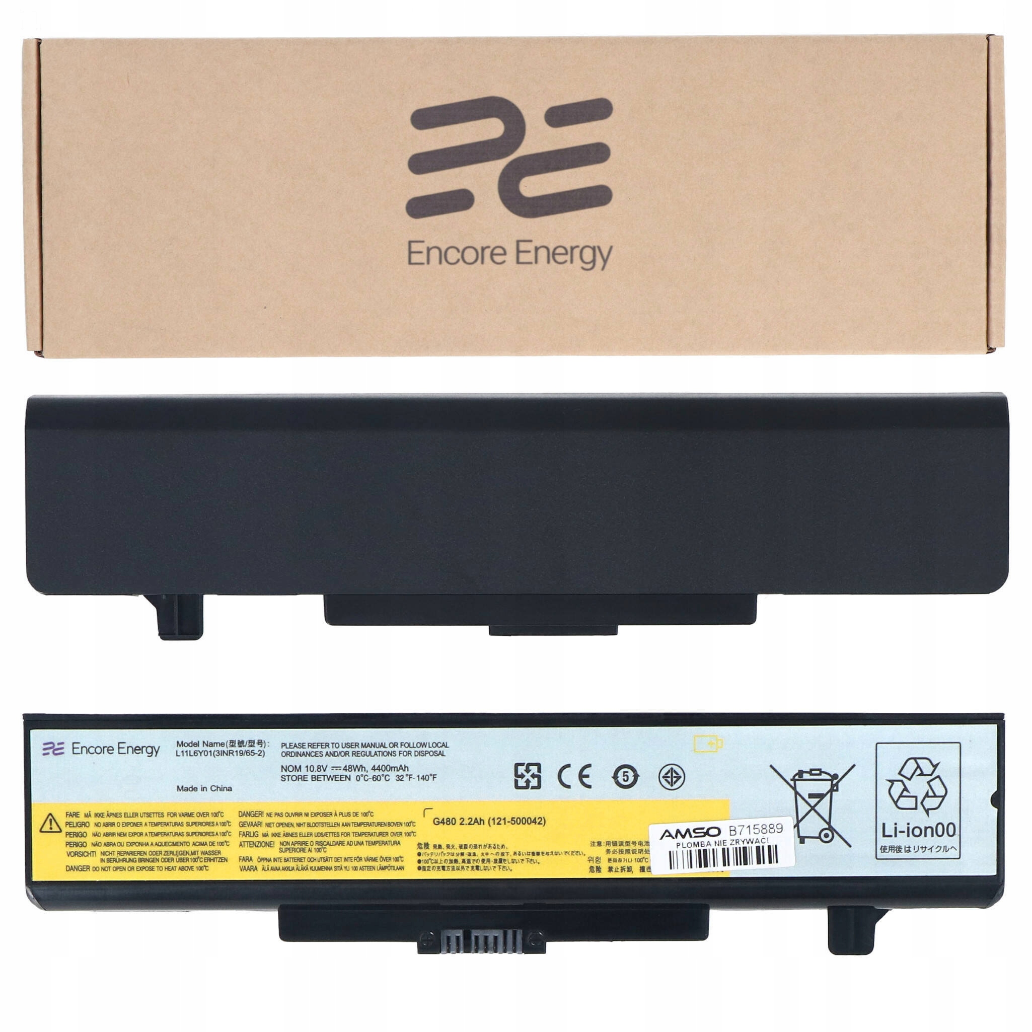 Bateria do laptopów Lenovo G500 G510 G580 G710 G480 IdeaPad P580 Y480 Z480 – Wydajność i niezawodność