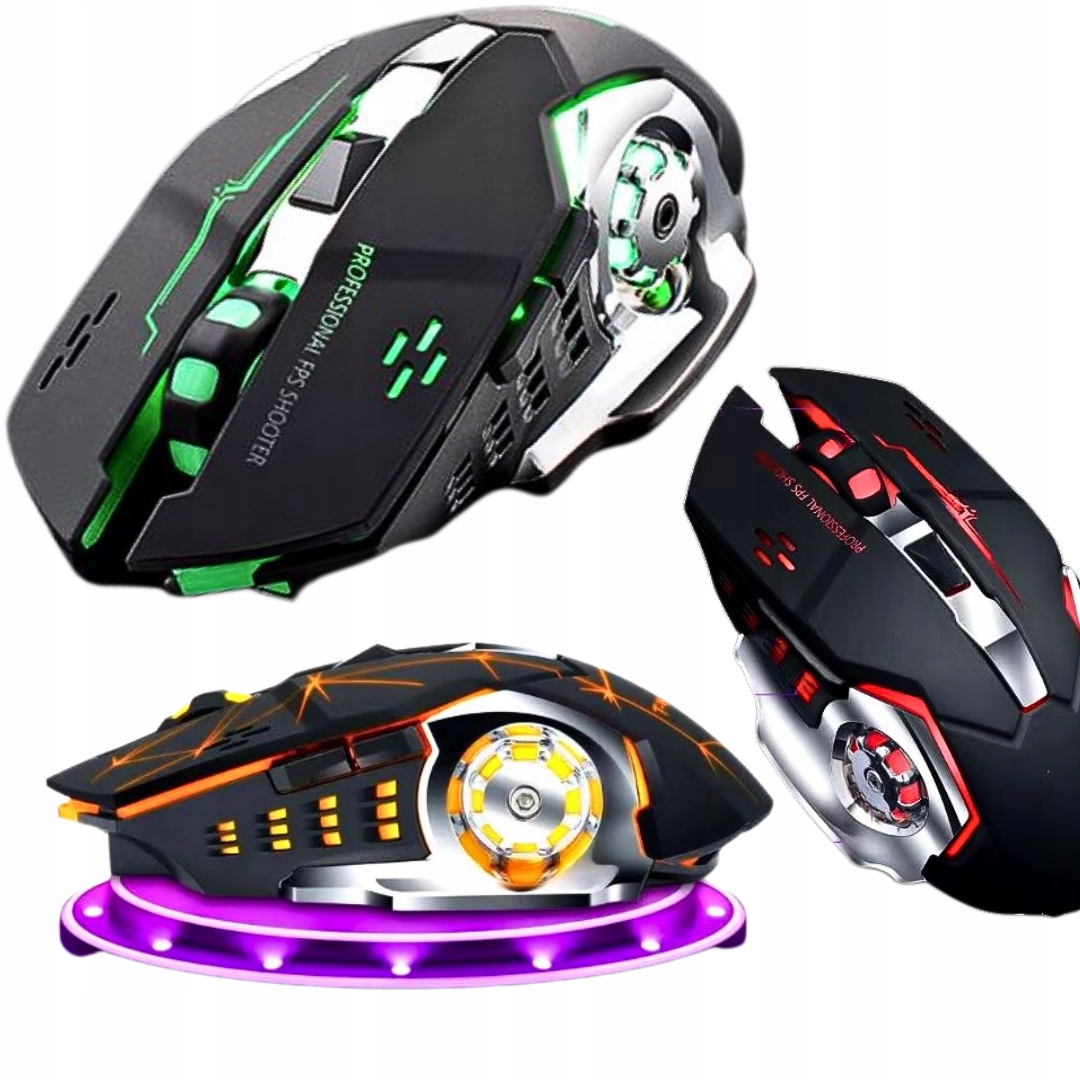 Mysz Vega ECOBOX – Przewodowa Mysz Gamingowa z Podświetleniem