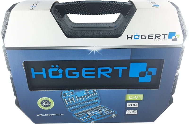 Hogert HT1R440 narzędzia w walizce Hogert HT1R440 narzędzia w walizce