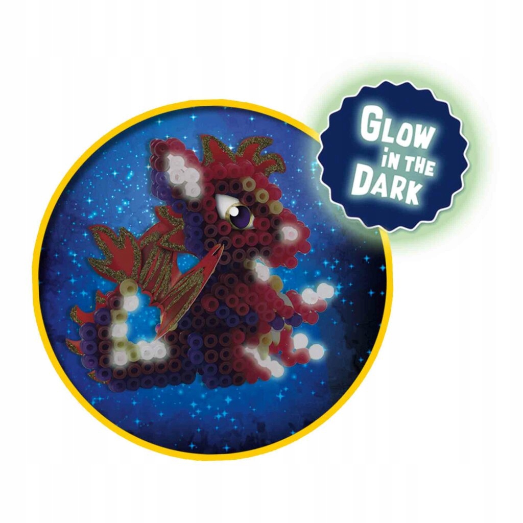 Użyj kleju ze złotym brokatem dla dodatkowego efektu