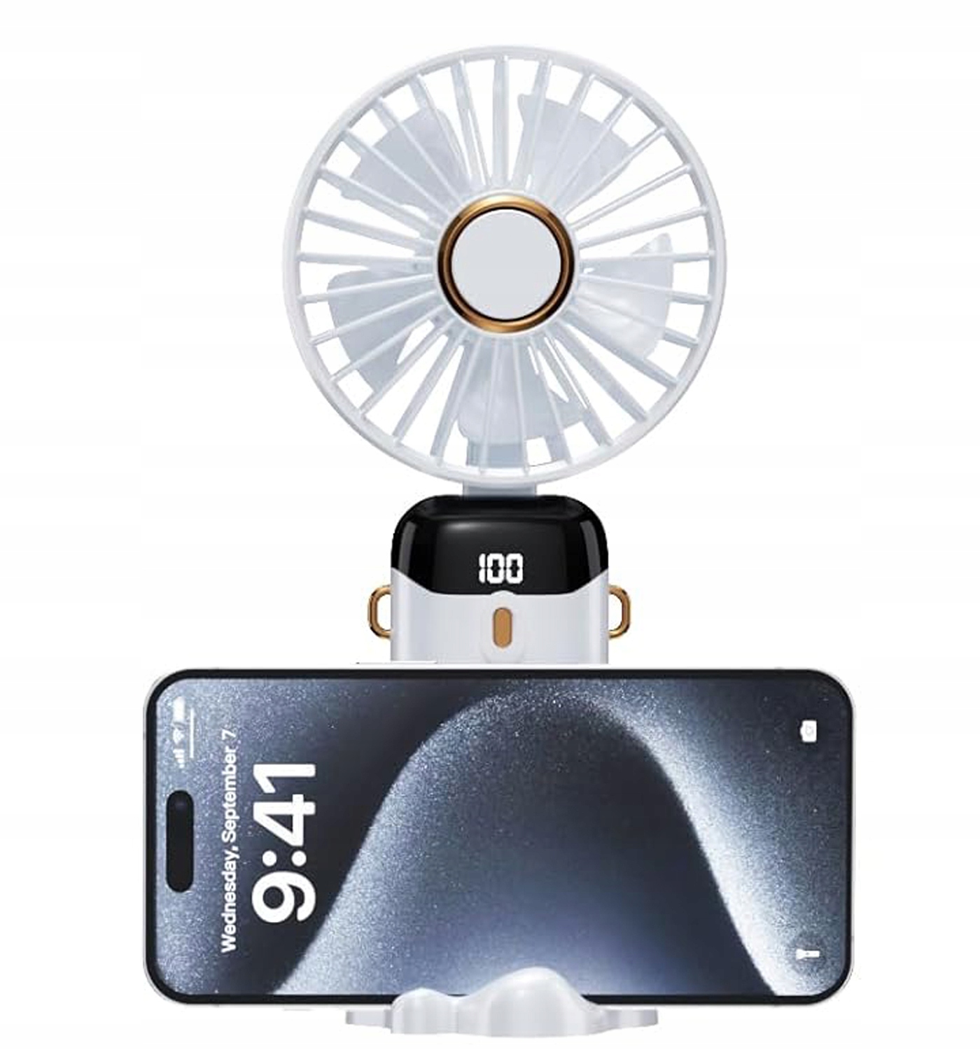 Funkcjonalna podstawka z uchwytem na telefon