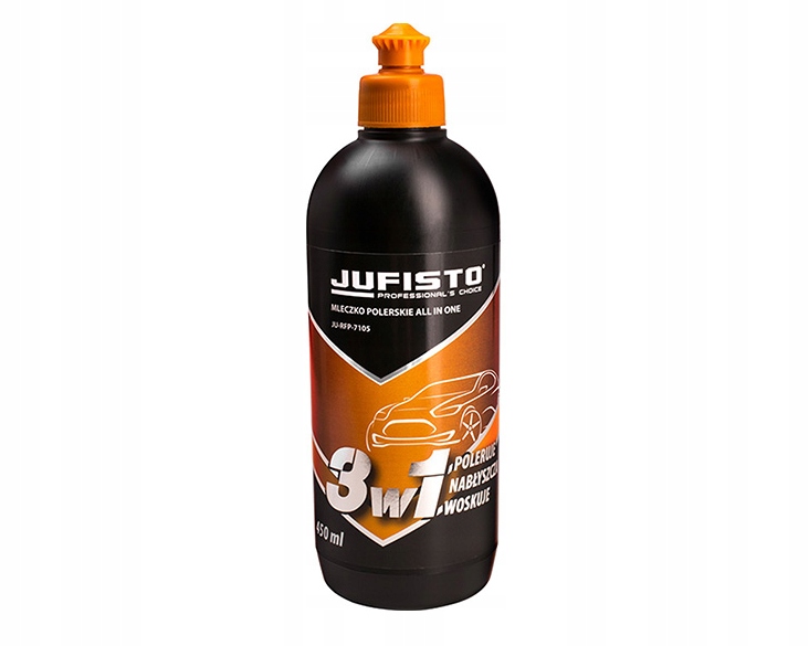JUFISTO Mleczko Polerskie All In One 450ml – Idealne do Lakieru Twojego Samochodu