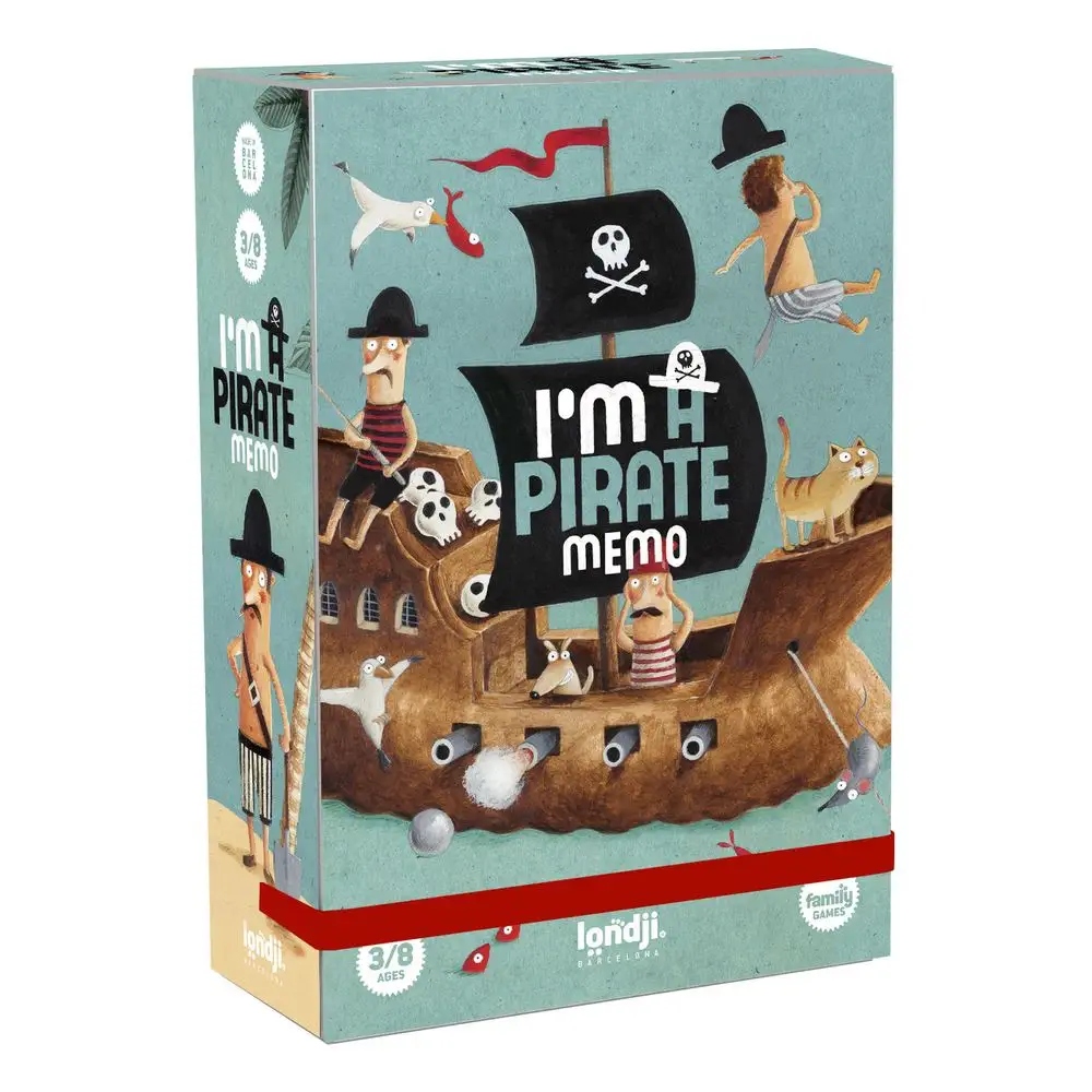 Jestem Piratem - Gra pamięciowa Londji dla dzieci