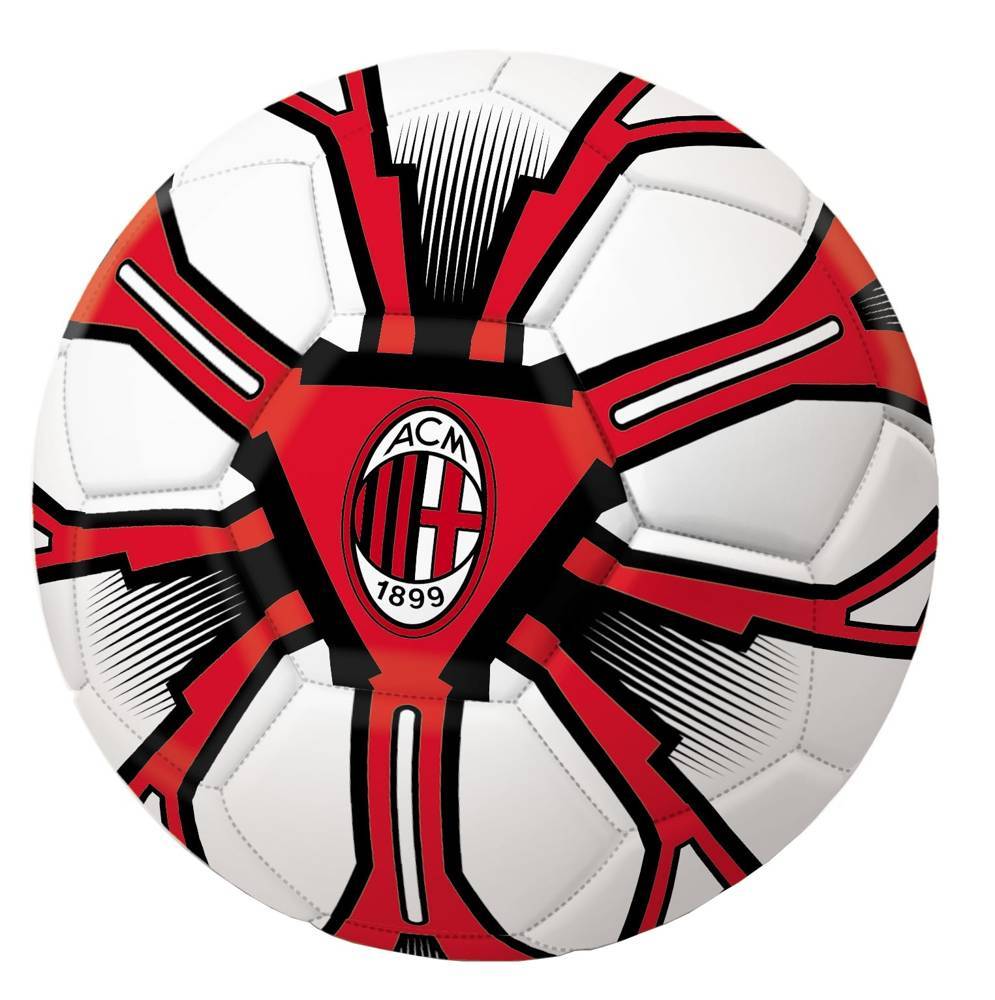 Piłka Nożna do Nogi Piłki Nożnej dla Dzieci Football AC MILAN Rozmiar 5 – Idealna dla młodych sportowców