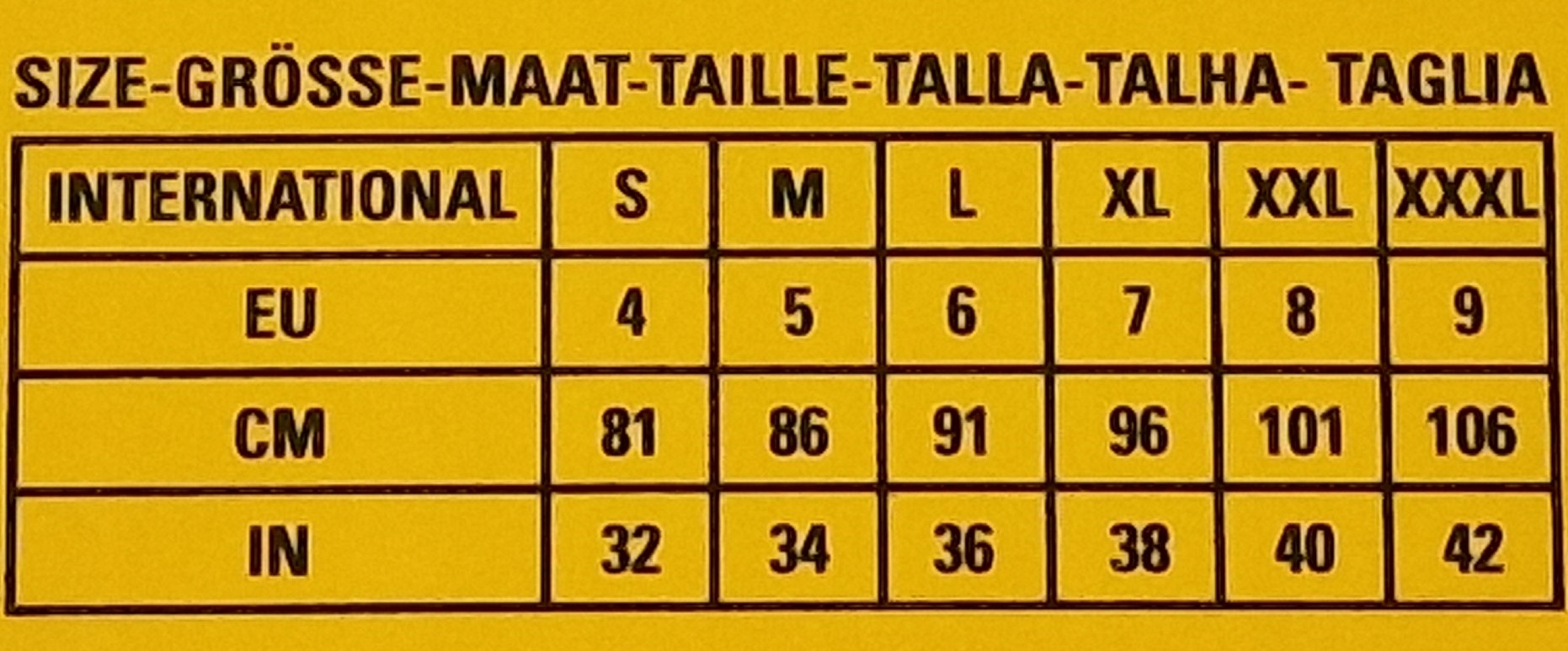 Rozmiar XL – Doskonałe dopasowanie
