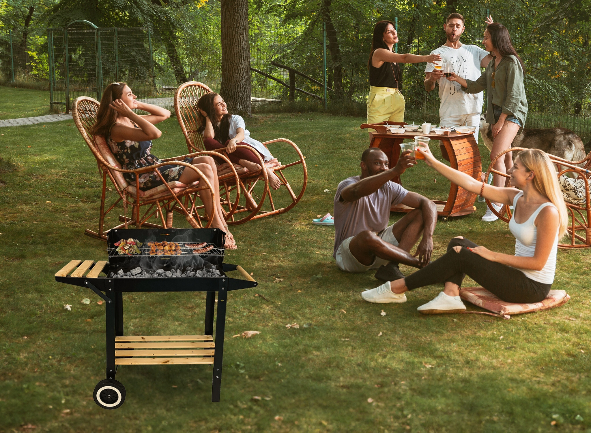 Wysokotemperaturowa stal i chromowany ruszt – Łatwość w czyszczeniu