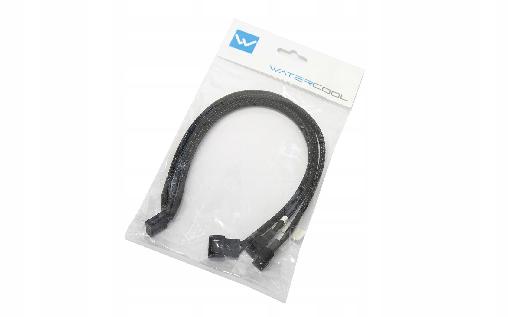 Watercool Y-Splitter 4-Fan PWM, schwarz - 30cm – Efektywne chłodzenie w Twoim komputerze