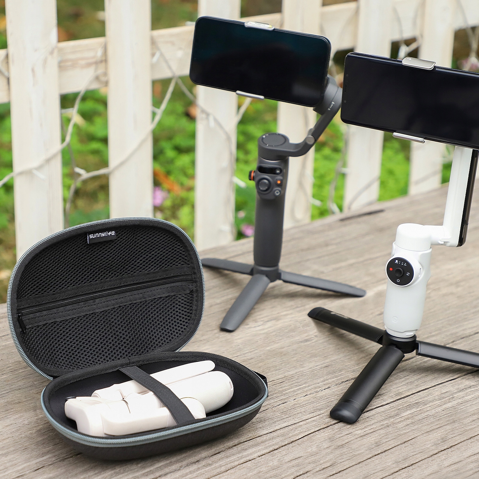 Futerał Walizka Etui Pokrowiec Case Do Gimbala Insta360 Flow / DJI Osmo Mobile 6 / Zhiyun / Feiyu B567 – Idealna ochrona dla Twojego sprzętu