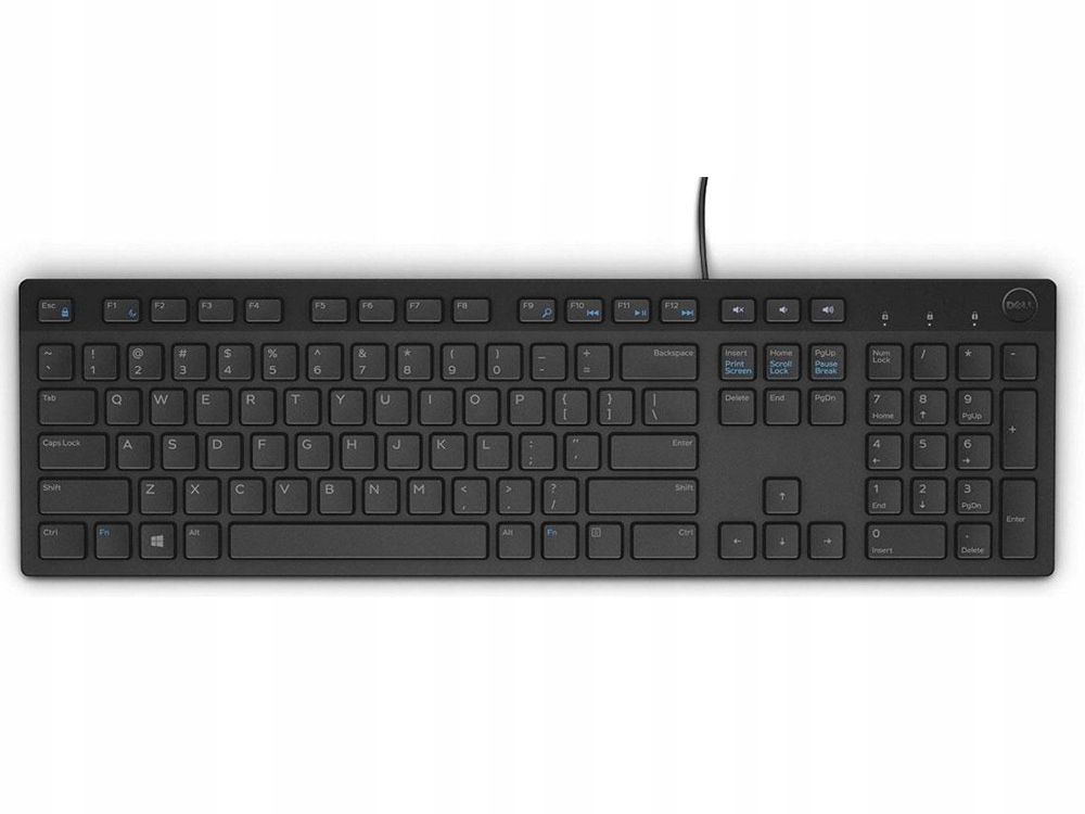 Klawisze o niskim profilu dla lepszej wygody