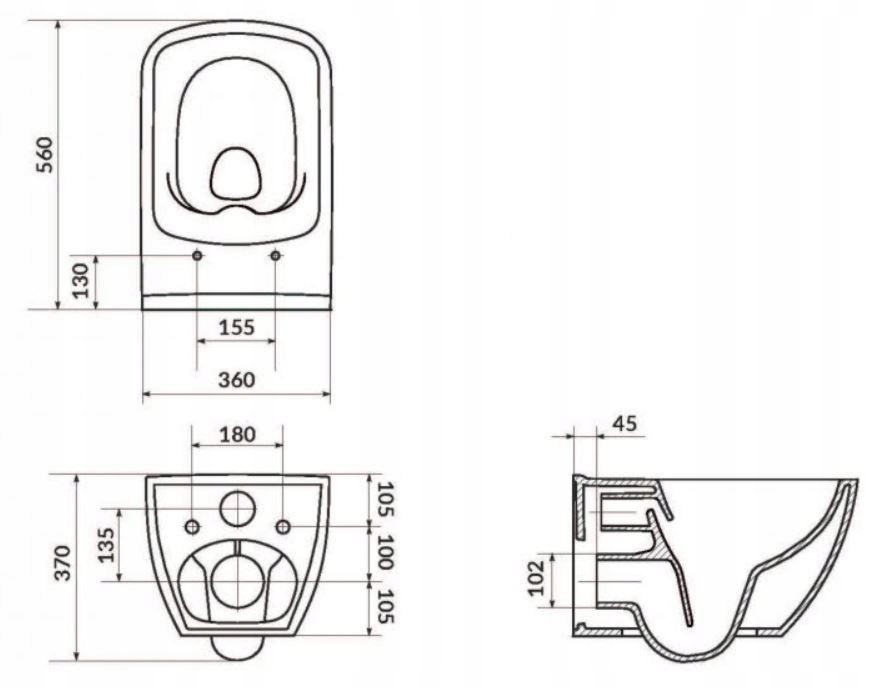 System easy-off – Wygodne wypinanie deski WC