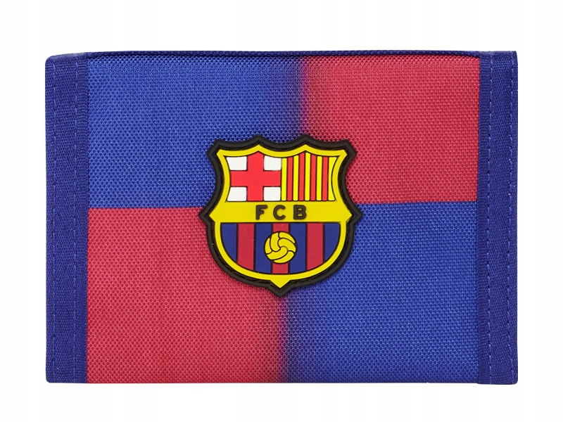 Portfel Kibica FC Barcelona Kasztanowy Młodzieżowy Oficjalny Sezon 25/26 – Idealny dla młodych fanów