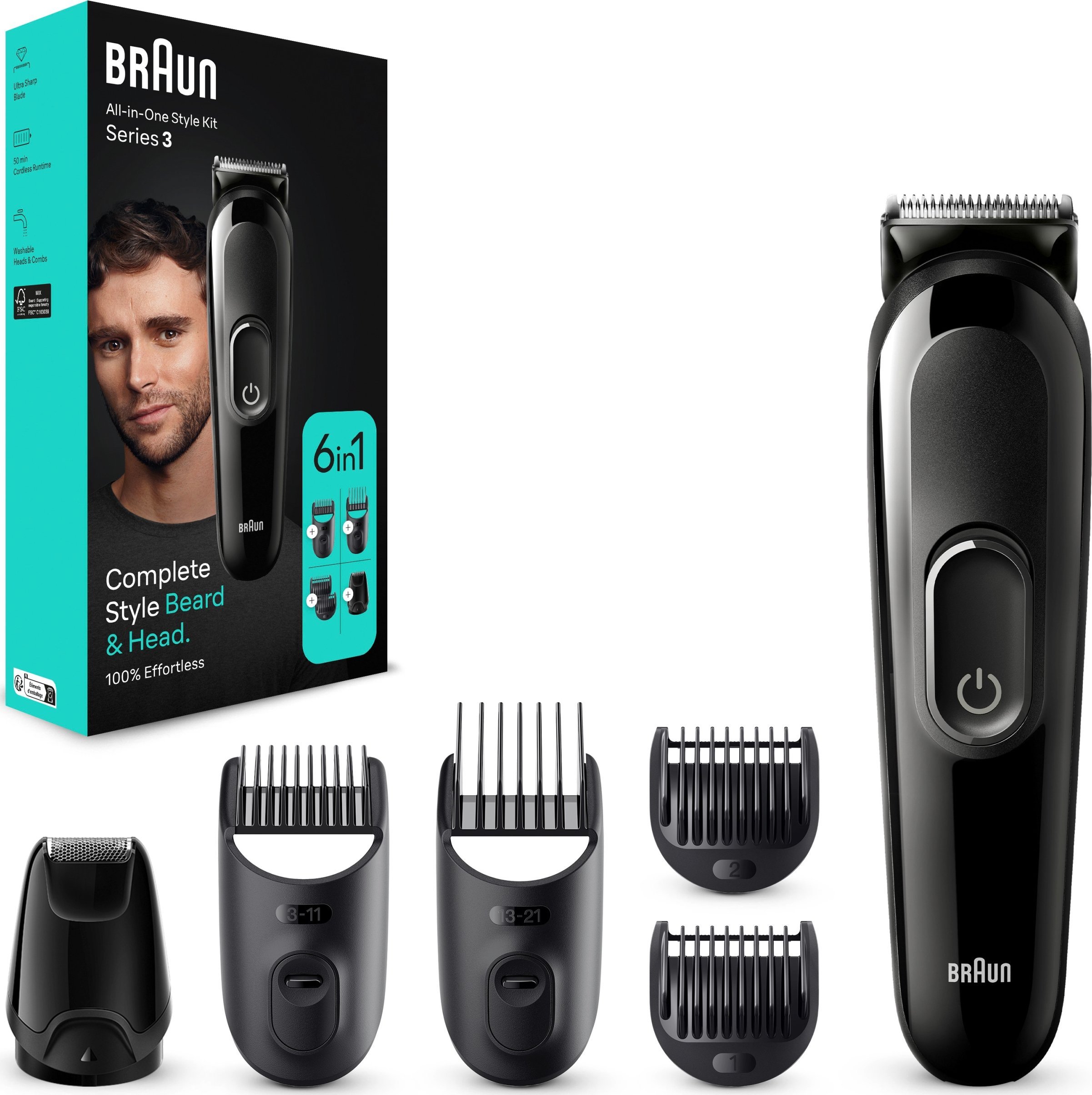 Trymer Braun MGK3410 6w1 – Wszechstronność w pielęgnacji