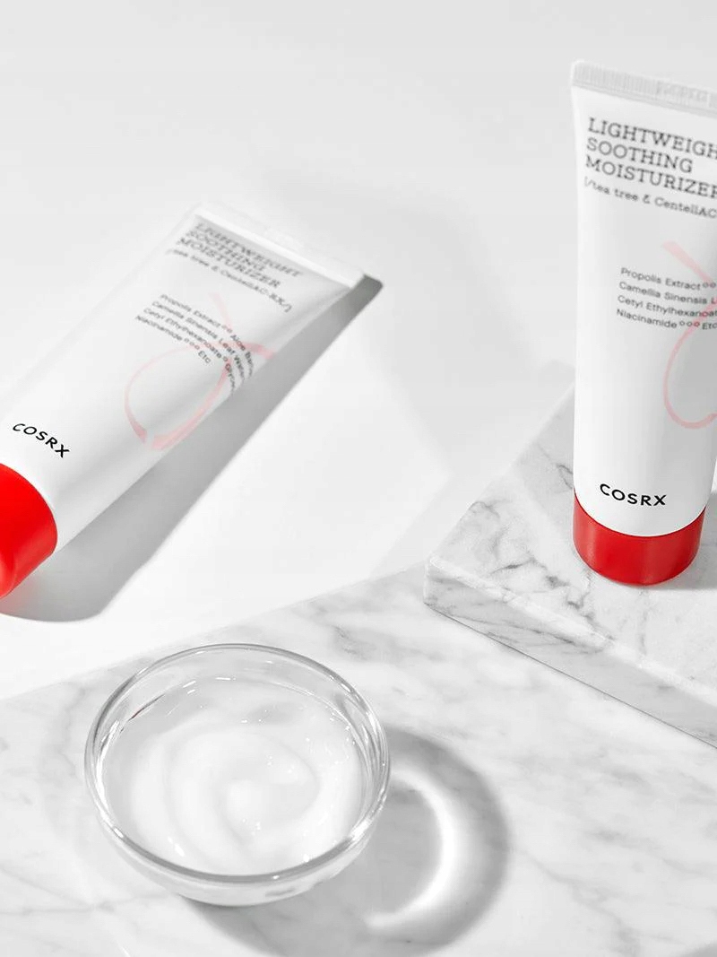 Regulacja poziomu nawilżenia i wydzielania sebum