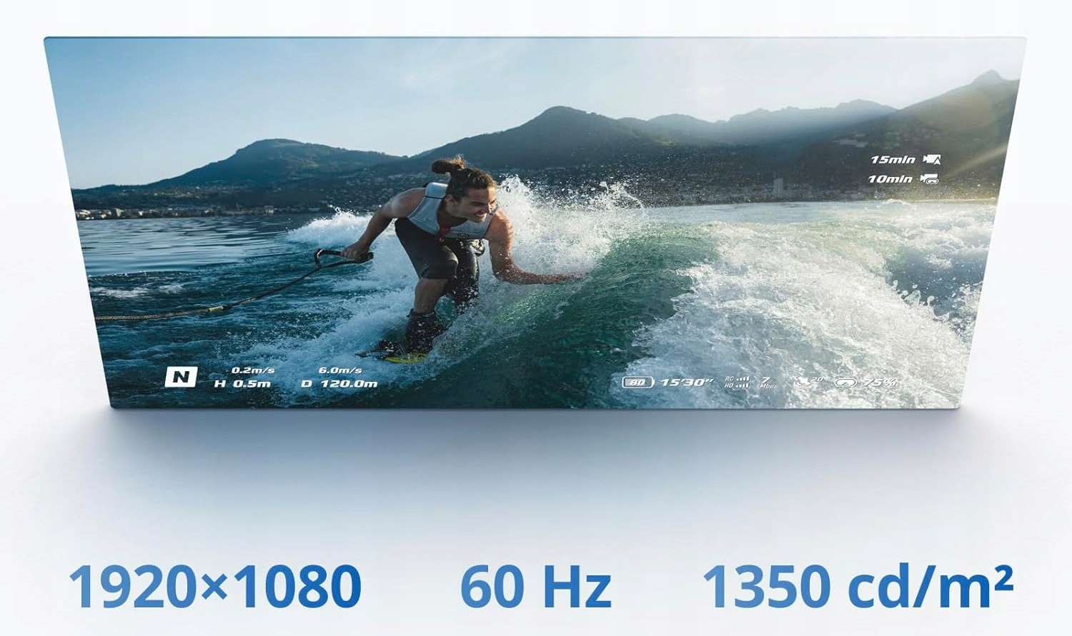 Wysoka jakość obrazu dzięki ekranowi 1080p