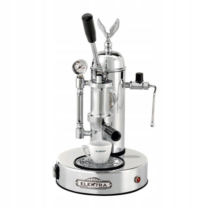 Ekspres dźwigniowy Elektra Micro Casa Leva chrom – Wyjątkowy smak kawy w Twoim domu