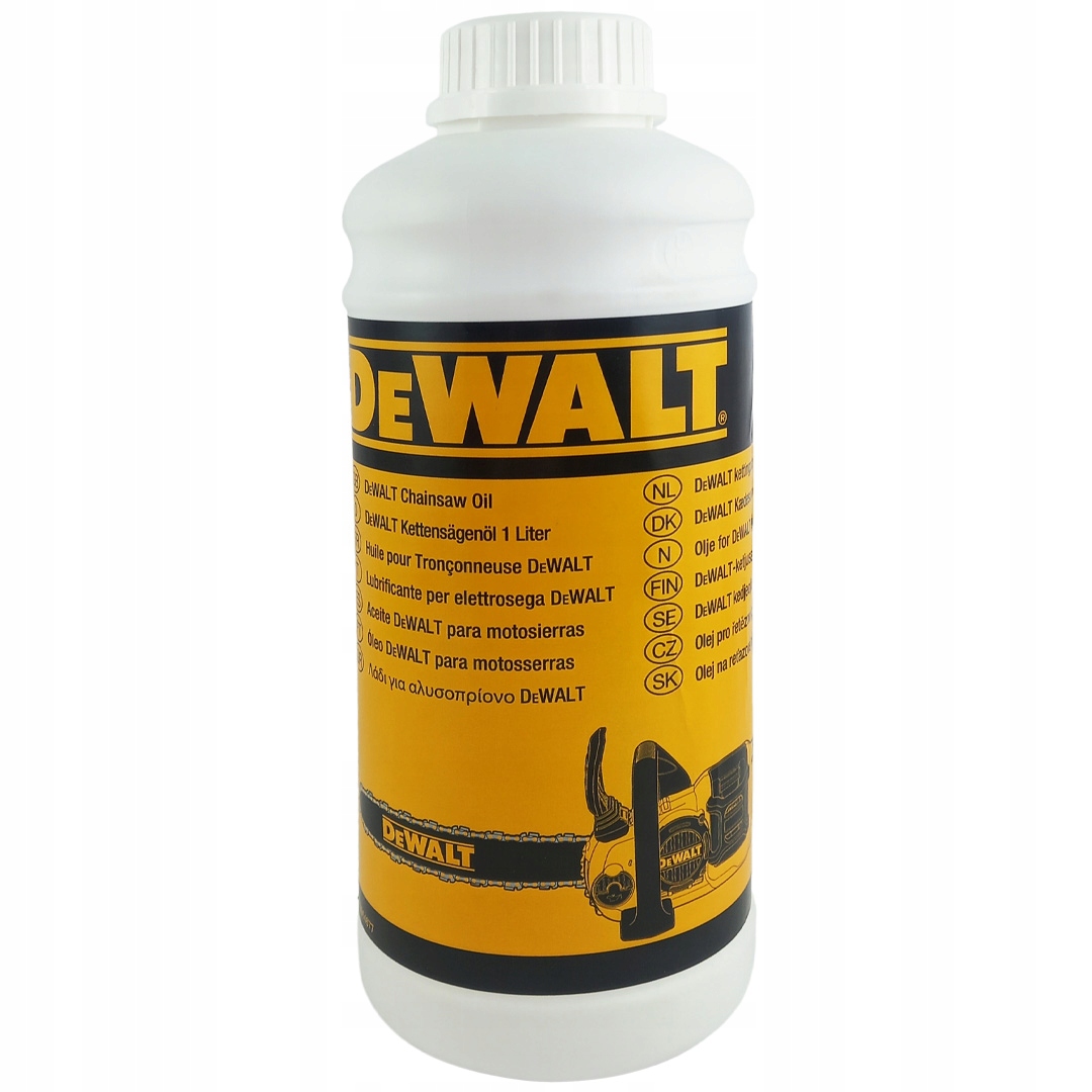 Olej do łańcucha DeWalt DT20662 – Profesjonalna ochrona dla Twojej piły