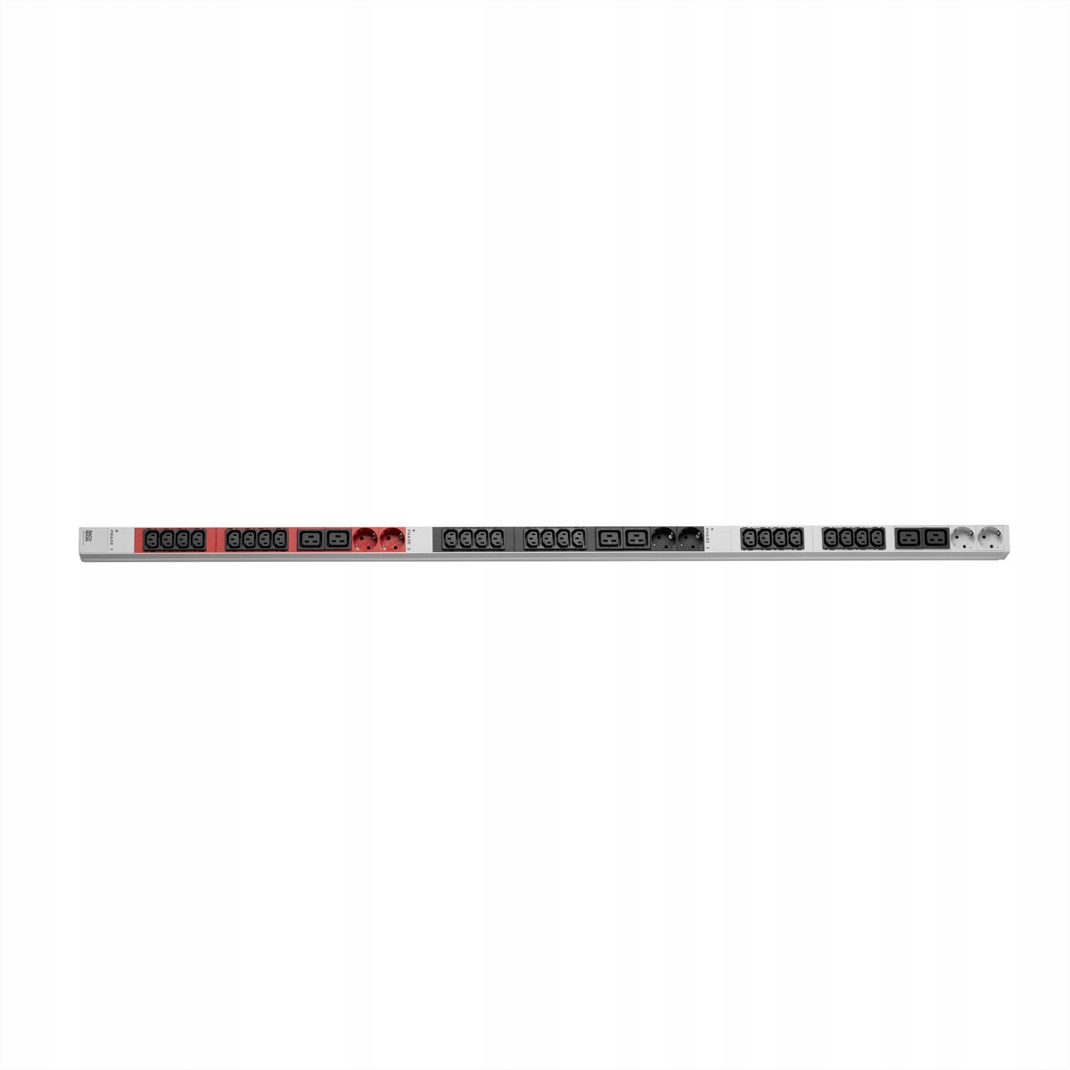 IT PDU ALU 1U 24x C13 6x C19 2LS CEE 3x32A – Wydajność i oszczędność miejsca w szafie serwerowej