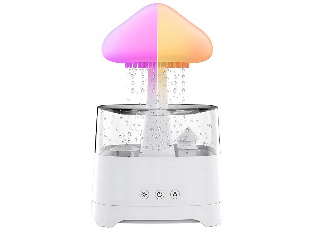 Nawilżacz powietrza dyfuzor zapachowy aromaterapia lampka LED RGB pilot USB – Idealne rozwiązanie dla Twojego domu