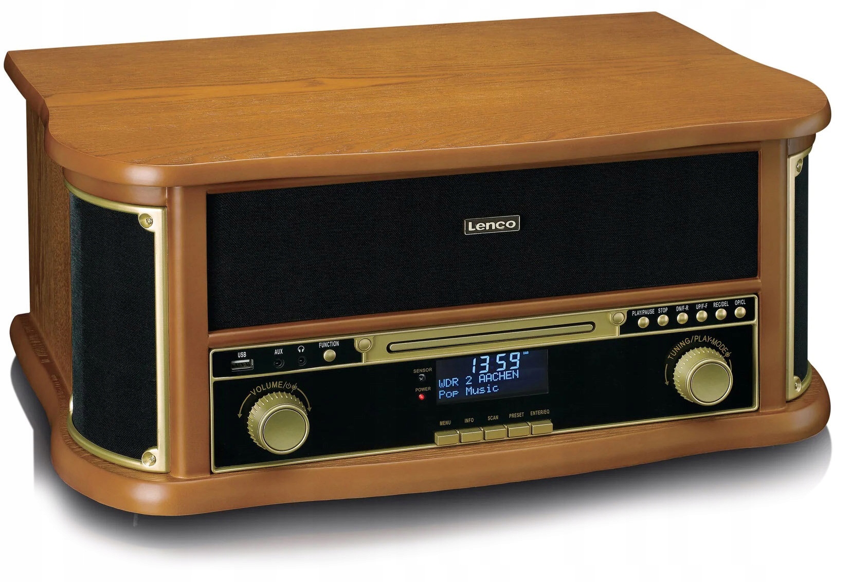 Wielofunkcyjny system audio z odtwarzaczem CD i kaset