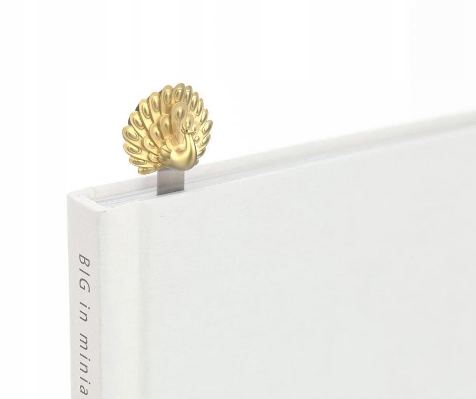 Zakładka do książki Paw – Elegancka ozdoba dla miłośników literatury