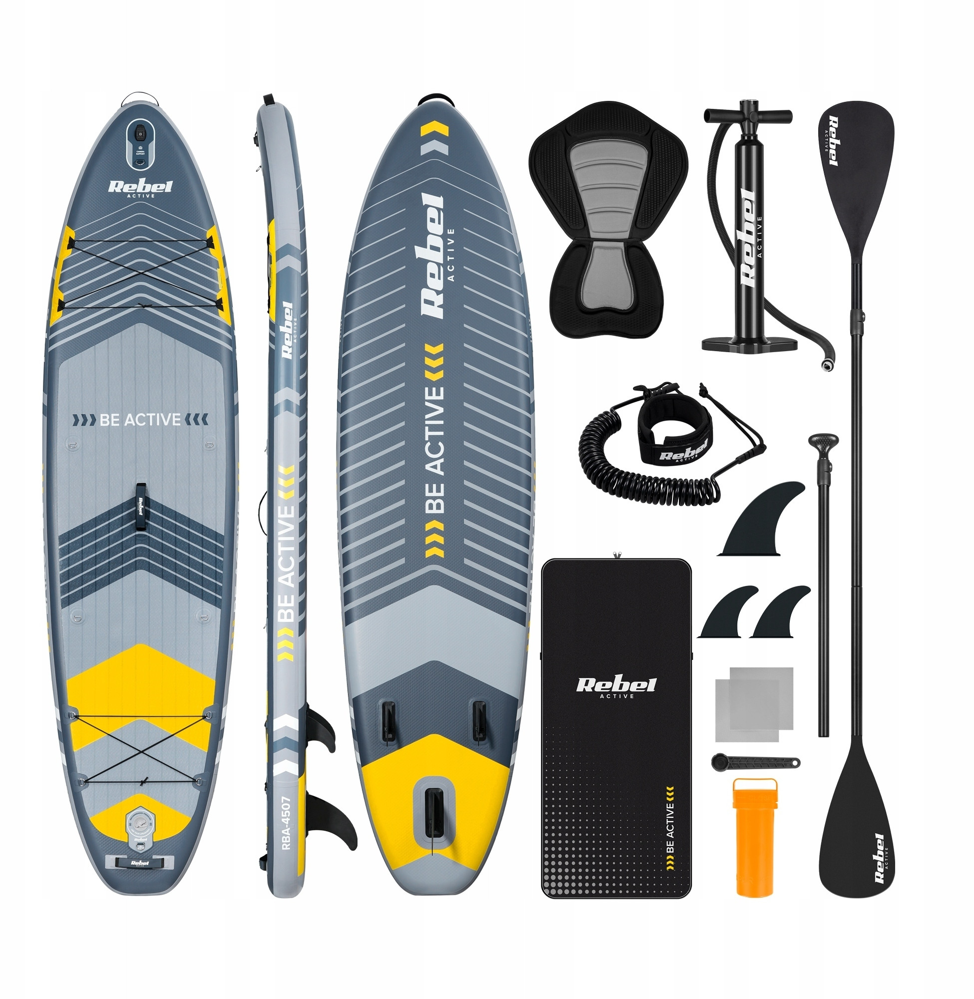Deska SUP Rebel Active RBA-4507 – Idealna na wodne przygody