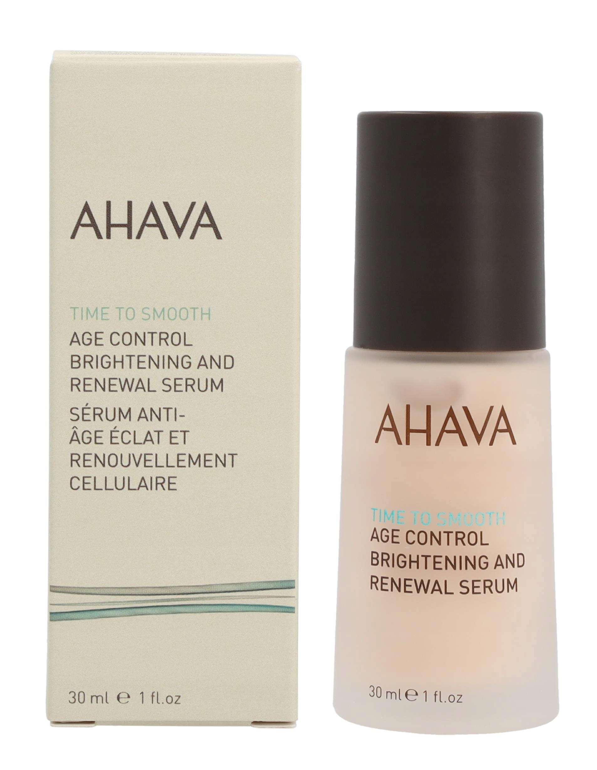 Ahava T.T.S. Serum Rozjaśniające i Przeciwstarzeniowe – Twoja tajemnica promiennej skóry